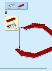 LEGO 40638 instructions page 11 – build guide