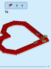 LEGO 40638 instructions page 21 – build guide