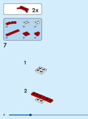LEGO 40638 instructions page 8 – build guide