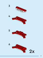 LEGO 40638 instructions page 9 – build guide