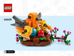 LEGO 40639 instructions page 1 – build guide