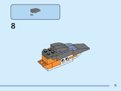 LEGO 40639 instructions page 11 – build guide