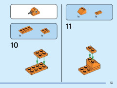 LEGO 40639 instructions page 13 – build guide