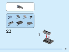 LEGO 40639 instructions page 21 – build guide