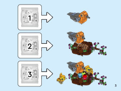 LEGO 40639 instructions page 3 – build guide