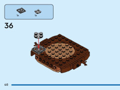 LEGO 40639 instructions page 40 – build guide