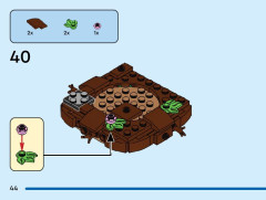 LEGO 40639 instructions page 44 – build guide