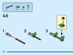 LEGO 40639 instructions page 50 – build guide