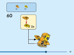 LEGO 40639 instructions page 61 – build guide