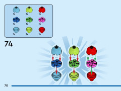 LEGO 40639 instructions page 70 – build guide