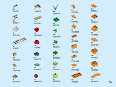 LEGO 40639 instructions page 73 – build guide