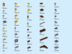 LEGO 40639 instructions page 74 – build guide