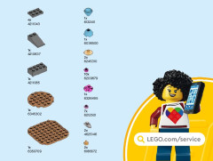 LEGO 40639 instructions page 75 – build guide