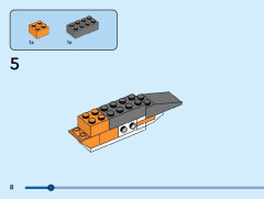 LEGO 40639 instructions page 8 – build guide