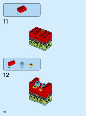 LEGO 40640 instructions page 10 – build guide