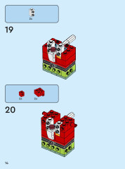 LEGO 40640 instructions page 14 – build guide