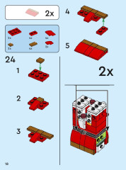 LEGO 40640 instructions page 18 – build guide