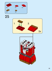LEGO 40640 instructions page 19 – build guide