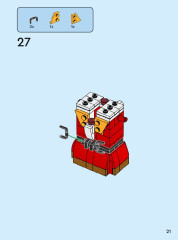 LEGO 40640 instructions page 21 – build guide