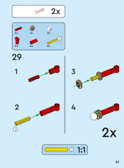 LEGO 40640 instructions page 23 – build guide