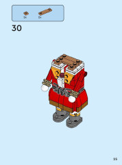 LEGO 40640 instructions page 25 – build guide