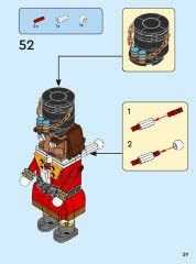LEGO 40640 instructions page 39 – build guide