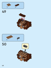 LEGO 40640 instructions page 48 – build guide