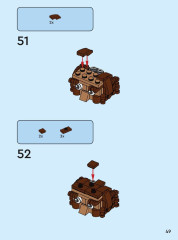 LEGO 40640 instructions page 49 – build guide