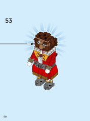 LEGO 40640 instructions page 50 – build guide