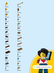 LEGO 40640 instructions page 55 – build guide