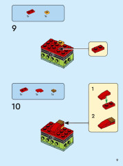 LEGO 40640 instructions page 9 – build guide