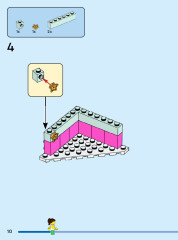 LEGO 40641 instructions page 10 – build guide