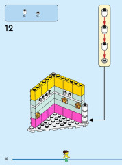 LEGO 40641 instructions page 18 – build guide
