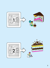 LEGO 40641 instructions page 3 – build guide