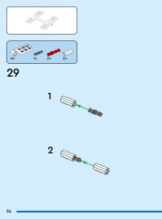 LEGO 40641 instructions page 34 – build guide
