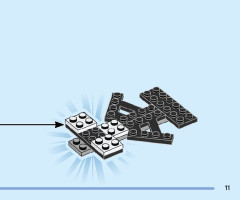 LEGO 40642 instructions page 11 – build guide