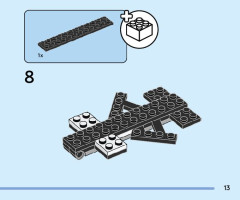 LEGO 40642 instructions page 13 – build guide