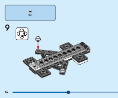 LEGO 40642 instructions page 14 – build guide