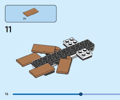 LEGO 40642 instructions page 16 – build guide