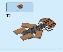 LEGO 40642 instructions page 17 – build guide