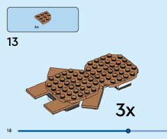 LEGO 40642 instructions page 18 – build guide