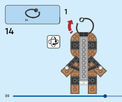 LEGO 40642 instructions page 20 – build guide