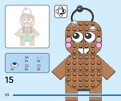 LEGO 40642 instructions page 22 – build guide