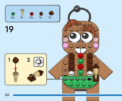 LEGO 40642 instructions page 26 – build guide