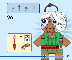 LEGO 40642 instructions page 33 – build guide