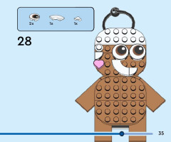 LEGO 40642 instructions page 35 – build guide