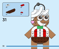 LEGO 40642 instructions page 38 – build guide