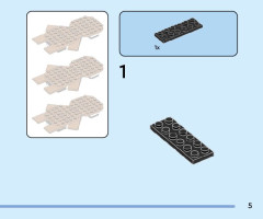 LEGO 40642 instructions page 5 – build guide