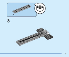 LEGO 40642 instructions page 7 – build guide