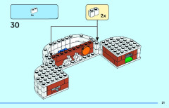 LEGO 40643 instructions page 21 – build guide